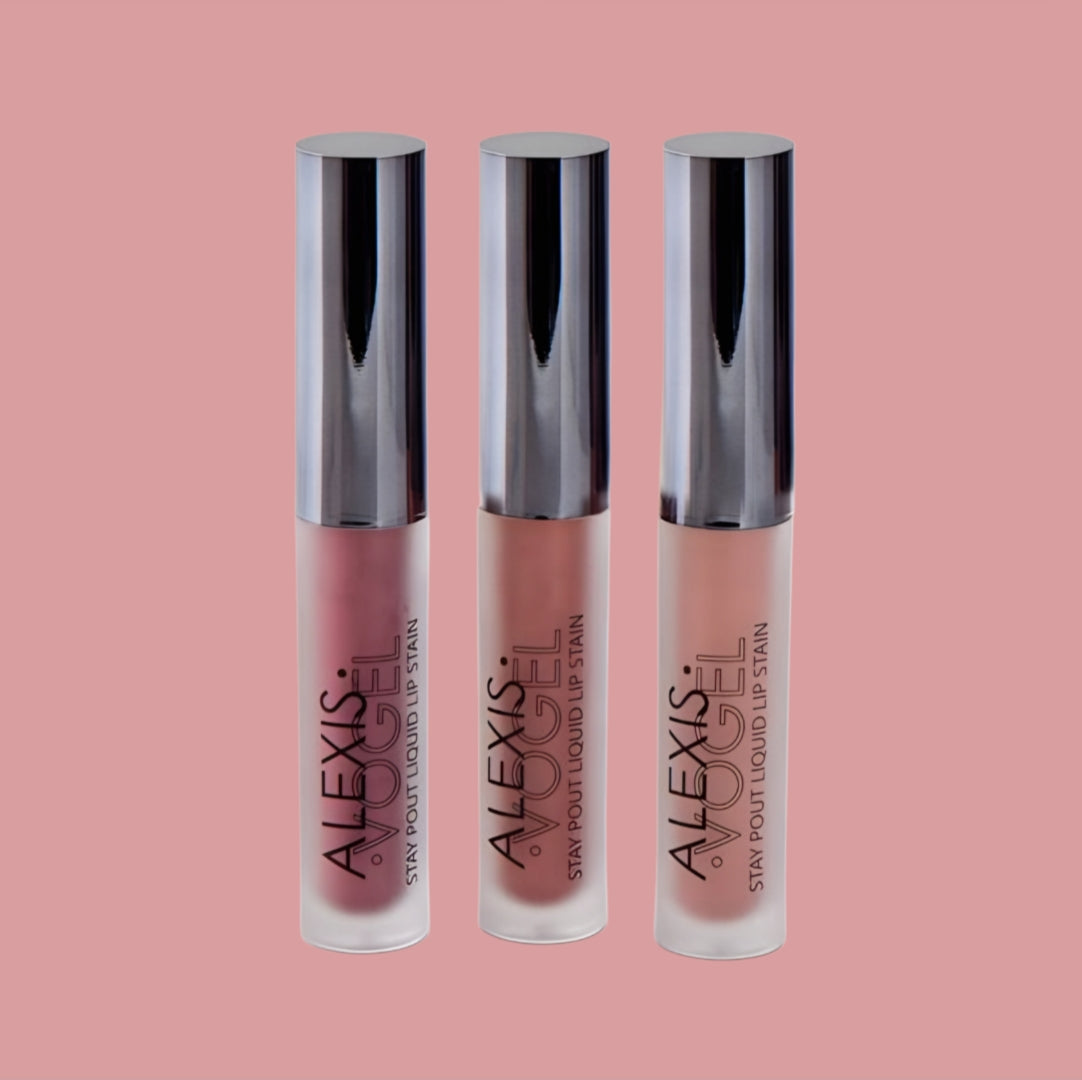Stay Pout & Signature Lip Stains collection by Ravishing Cosmetics