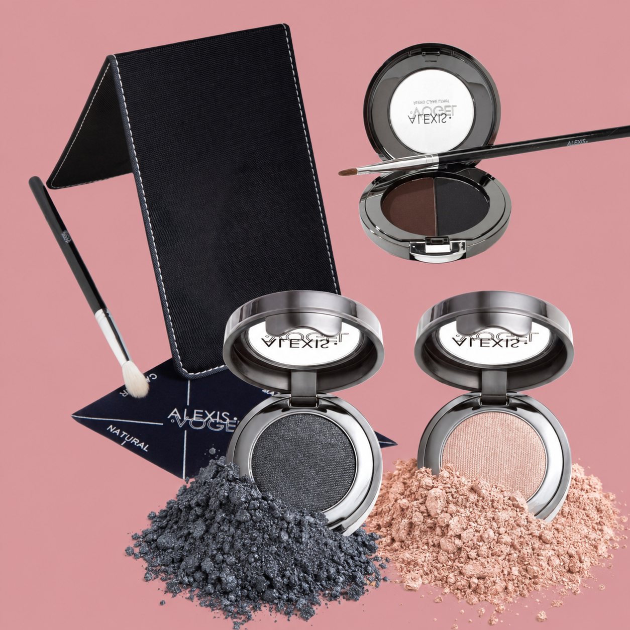 Smouldering Nude Eye Kit collection by Ravishing Cosmetics