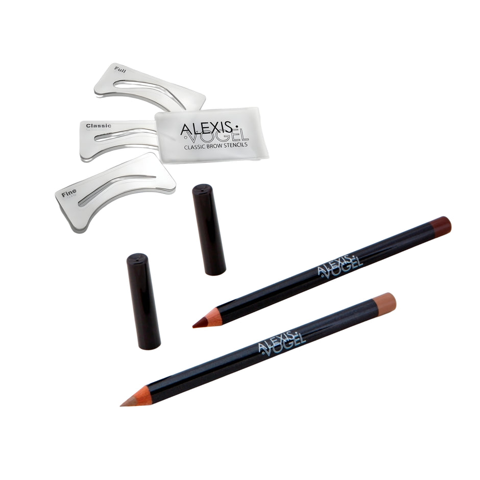 BROW STENCIL & BROW PENCILS by Ravishing Cosmetics