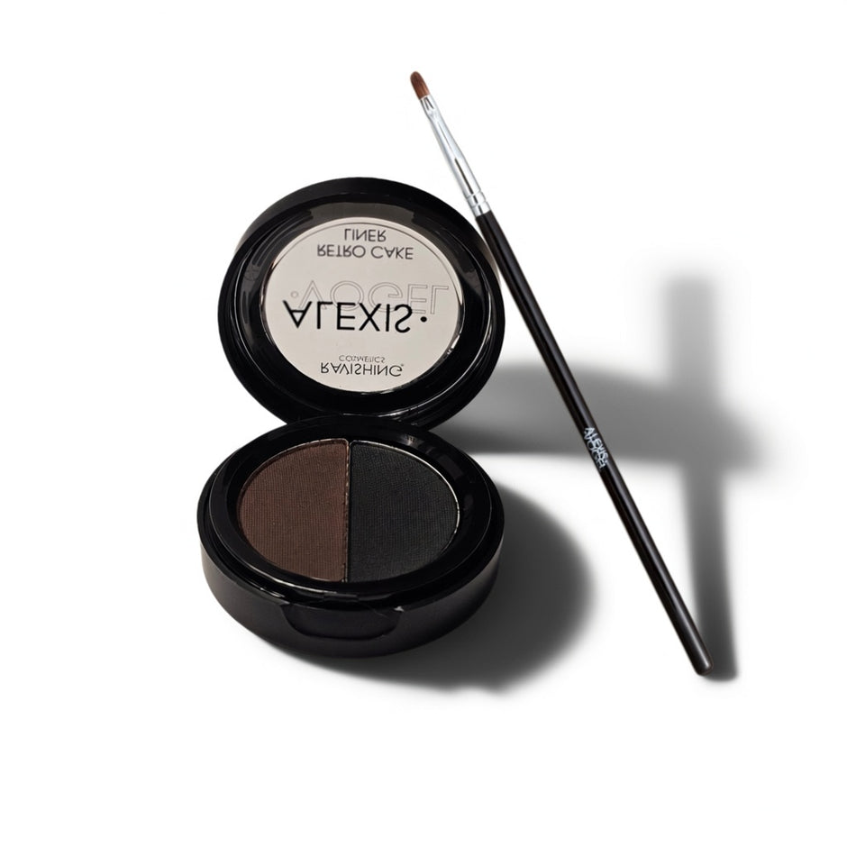 Alexis Vogel Retro Cake Liner and Detail Brush Duo image 1