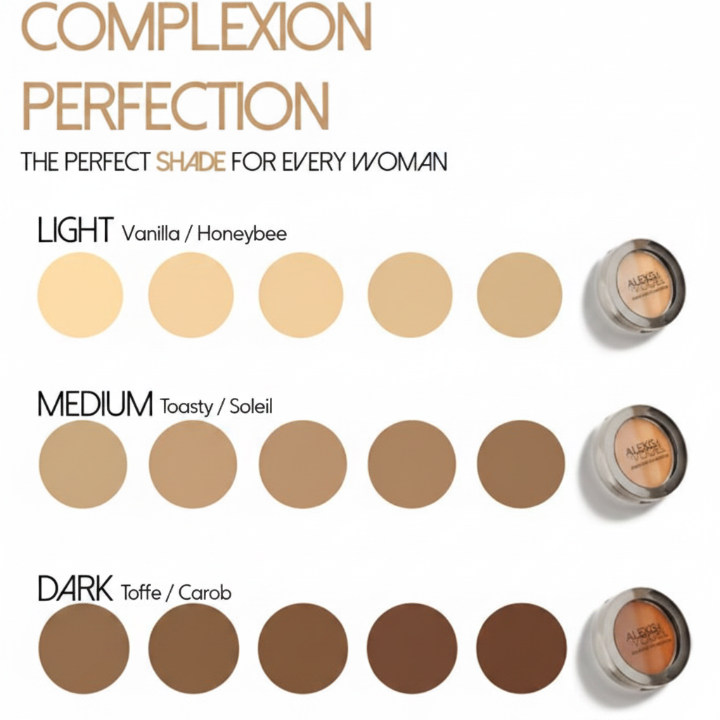 Complexion Perfection Shade Guide - Updated