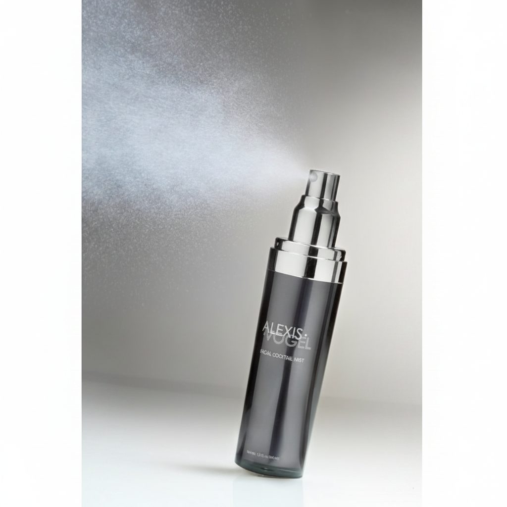 Facial Cocktail Mist Light Grey Background - Square