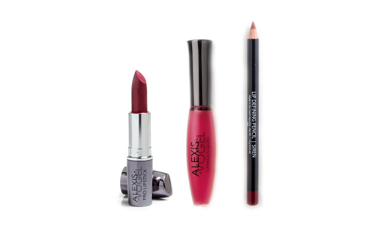 "Kiss Me Red" Lip Trio