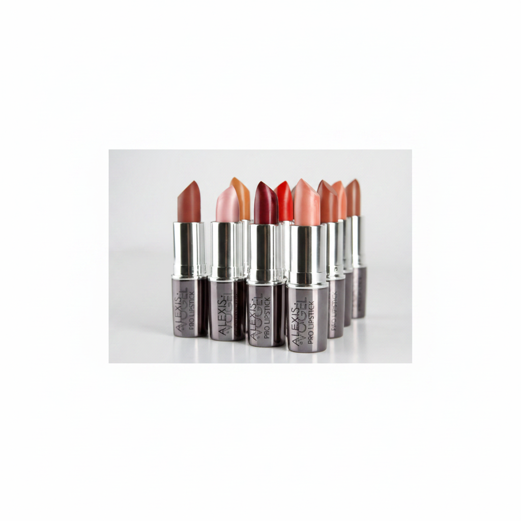 Pro Lipstick Lineup White Background - Square
