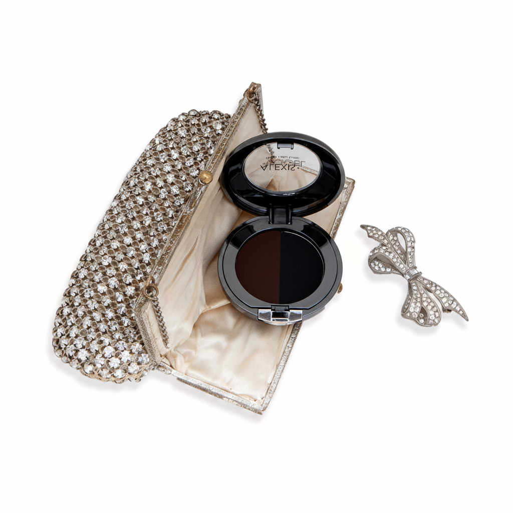 Retro Cake Liner Black-Chocolate - Square